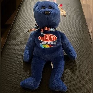 Jeff Gordon NASCAR Beanie Baby Bear